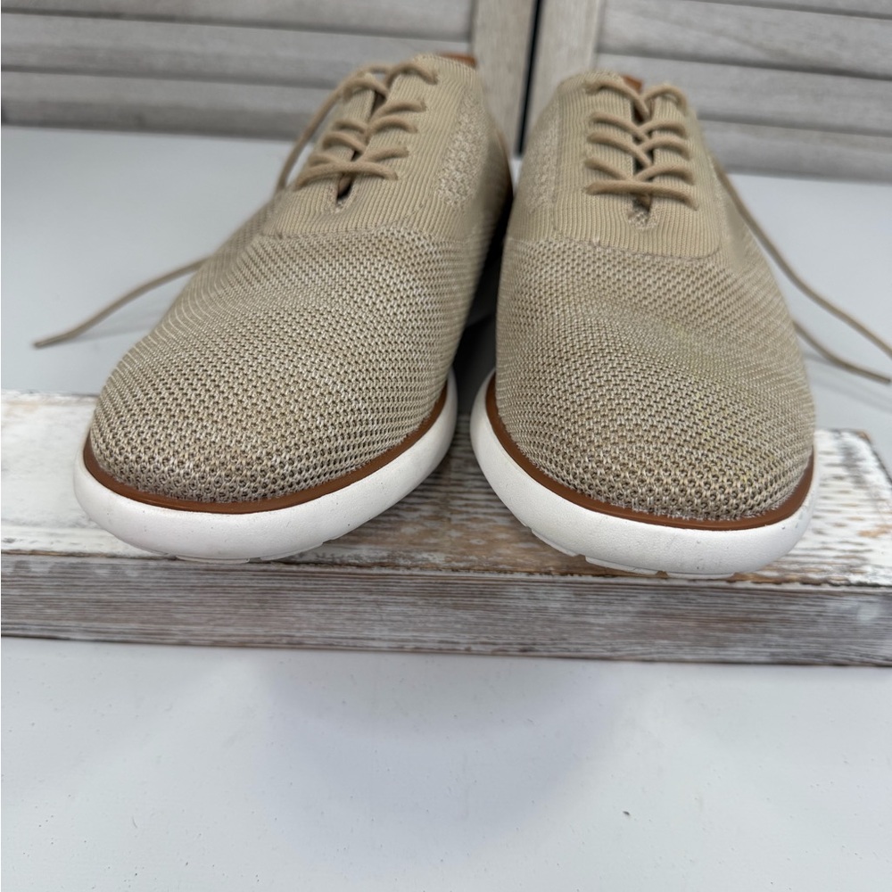 G.H. BASS Men's Connor 2 Tone KT Casual Oxford Shoe Tan-11 - Picture 4 of 7
